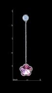 Picture of New Arrival Swarovski Element Floral Drop & Dangle