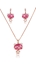 Show details for Oem Rose Gold Plated Small 2 Pieces Jewelry Sets