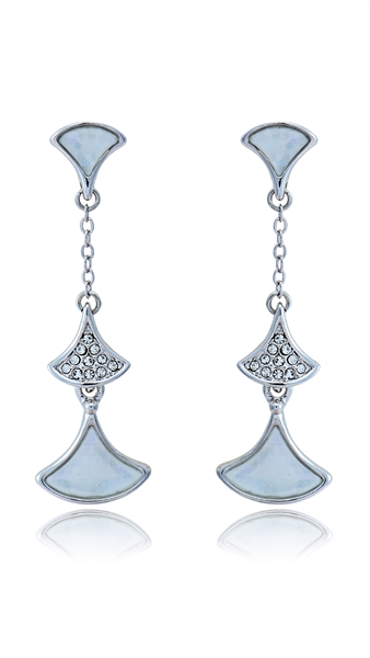 Picture of Well Made Zinc-Alloy Rhinestone Drop & Dangle