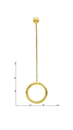 Picture of Ce Certificated Big Zinc-Alloy Drop & Dangle