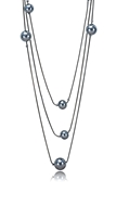 Picture of Novel Style Platinum Plated Zinc-Alloy Long Chain>20 Inches