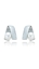 Show details for Unique Style None-Stone Platinum Plated Stud 