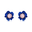 Show details for Sparkling And Fresh Colored Rose Gold Plated Europen Style Stud Show details for Sparkling And Fresh Colored Rose Gold Plated Europen Style Stud