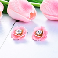 Picture of Superior Artificial Crystal Zinc-Alloy Stud 