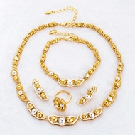 Picture of High Quality Guaranteed Female Gold Plated 4 Pieces Jewelry Sets