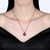 Picture of Long Lasting Gunmetel Plated Red Necklaces & Pendants