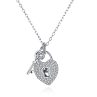 Picture of First Class Platinum Plated Necklaces & Pendants