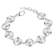 Picture of Cute Designed Platinum Plated Bracelets