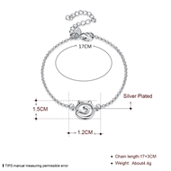 Picture of First Class Platinum Plated Bracelets