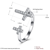 Picture of Newest Platinum Plated Fashion Rings