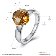 Picture of Fair Yellow Stainless Steel Fashion Rings