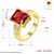 Picture of High Efficient Red Fashion Rings