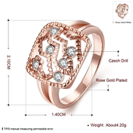 Picture of Moving Rhinestone White Fashion Rings