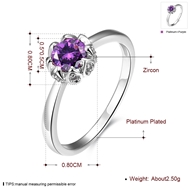 Picture of The Youthful And Fresh Style Of Purple Fashion Rings