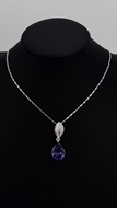 Picture of Durable Swarovski Element Platinum Plated Necklaces