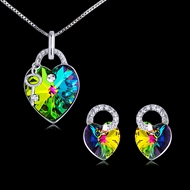 Picture of Delicate Small Heart 2 Pieces Jewelry Sets