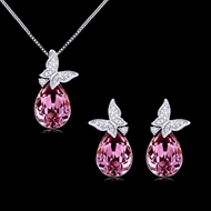 Picture of High Efficient Drop Zinc-Alloy 2 Pieces Jewelry Sets