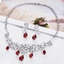 Show details for  Big Wedding Necklace And Earring Sets 1JJ050932S