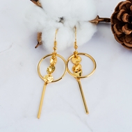 Picture of Big Zinc Alloy Dangle Earrings 2YJ053506E