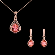 Picture of Artificial Crystal Classic Necklace And Earring Sets 2YJ053601S