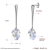 Picture of  Others Swarovski Element Dangle Earrings 3LK053699E