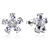 Picture of  Medium Casual Stud Earrings 3LK053718E