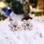 Picture of Snowflake Simple Stud Earrings 3LK053858E