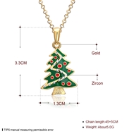 Picture of  Small Cubic Zirconia Pendant Necklaces 3LK053875N