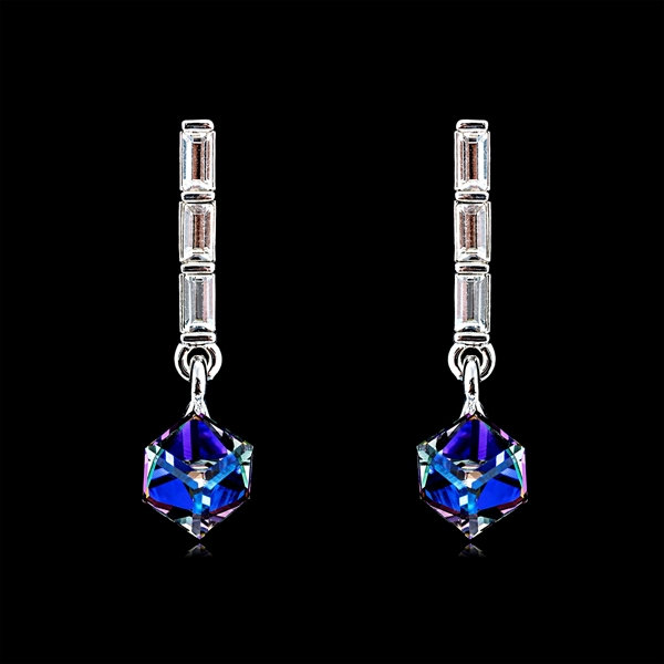 Picture of Zinc Alloy Geometric Dangle Earrings 2BL054215E