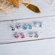 Picture of  Swarovski Element Medium Dangle Earrings 2BL054331E