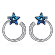 Picture of  Star Simple Dangle Earrings 3LK054370E