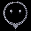 Show details for Others Cubic Zirconia Necklace And Earring Sets 1JJ054486S