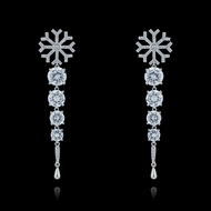 Picture of Party Cubic Zirconia Dangle Earrings 1JJ054526E