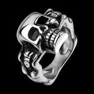 Picture of  Skull Medium Fashion Rings 3LK054598R