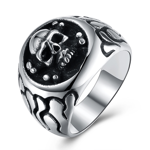 Picture of  Punk Stainless Steel Fashion Rings 3LK054621R