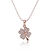 Picture of Nickel Free Rose Gold Plated Small Pendant Necklace with Easy Return