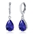 Picture of Good Quality Cubic Zirconia Fashion Dangle Earrings