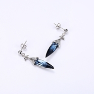 Picture of Casual 925 Sterling Silver Dangle Earrings with Fast Shipping