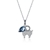 Picture of Casual Swarovski Element Pendant Necklace of Original Design