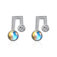 Picture of Famous Small Swarovski Element Stud Earrings