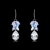 Picture of Great Value White Casual Dangle Earrings with Member Discount