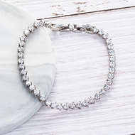 Picture of Origninal Small White Tennis Bracelet