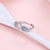 Picture of Delicate Cubic Zirconia Blue Fashion Ring