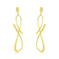 Picture of Beautiful Big Zinc Alloy Dangle Earrings