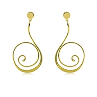 Picture of Hot Selling Gold Plated Casual Dangle Earrings from Top Designer