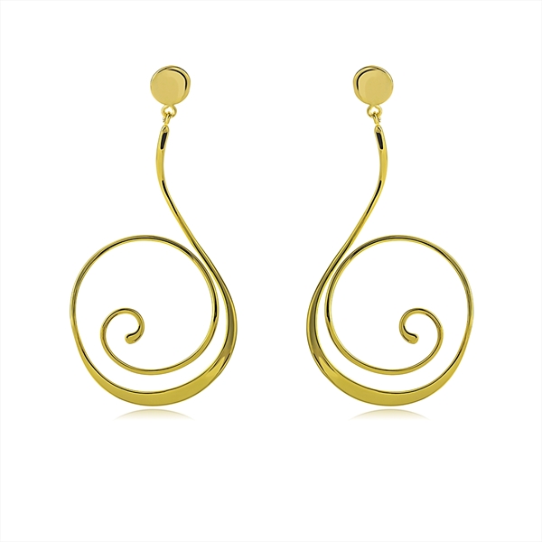 Picture of Hot Selling Gold Plated Casual Dangle Earrings from Top Designer