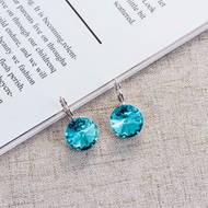 Picture of Charming Blue Small Small Hoop Earrings As a Gift