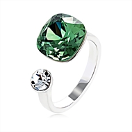 Picture of Pretty Swarovski Element Small Adjustable Ring