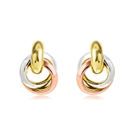 Picture of Famous Small Rose Gold Plated Stud Earrings