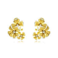 Picture of Dubai Flowers & Plants Dangle Earrings in Flattering Style